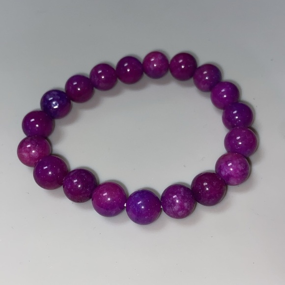 Large Colorful crystal Beaded Bracelets pick your color - Picture 8 of 10